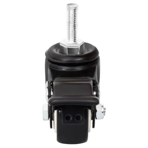 KÓŁKA DO DONICZKI 4 SZT. CZARNE 8X3,5X8CM ŻELAZO