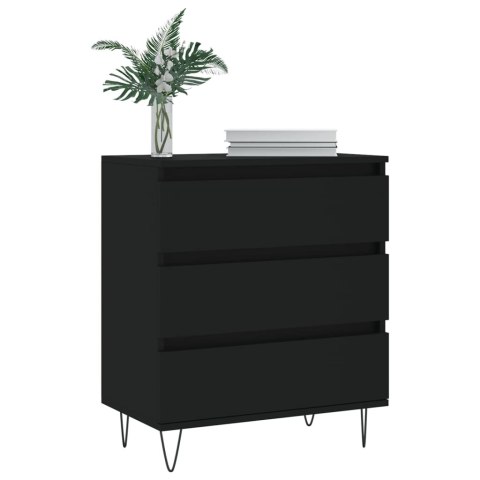 KOMODA CZARNA 60X35X70CM