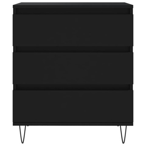 KOMODA CZARNA 60X35X70CM