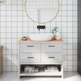 BLAT DO ŁAZIENKI 100X30X2CM SUROWE LITE DREWNO