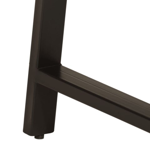 BIURKO Z SZUFLADAMI 105X55X70CM LITE DREWNO MANGO I ŻELAZO