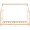 RAMA ŁÓŻKA DZIECIĘCEGO 80X160CM DREWNO SOSNOWE