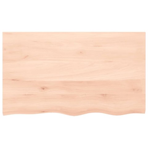 BLAT DO ŁAZIENKI 100X60X2CM SUROWE LITE DREWNO