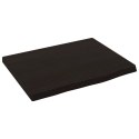 BLAT DO ŁAZIENKI CIEMNOBRĄZOWY 40X30X2CM LITE DREWNO