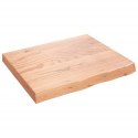 BLAT DO ŁAZIENKI JASNOBRĄZOWY 60X50X(2-6)CM LITE DREWNO