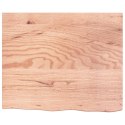 BLAT DO ŁAZIENKI JASNOBRĄZOWY 60X50X(2-6)CM LITE DREWNO