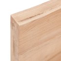 BLAT DO ŁAZIENKI JASNOBRĄZOWY 60X50X(2-6)CM LITE DREWNO