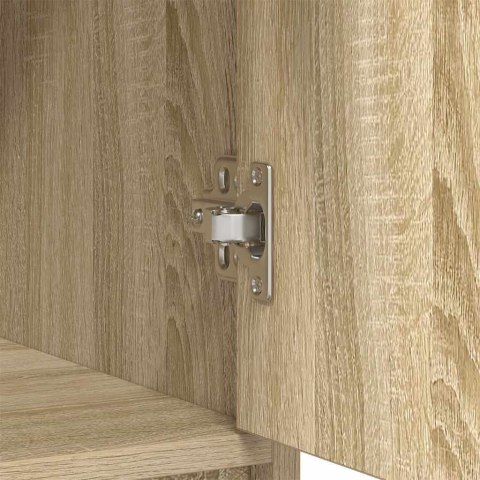 KOMODA Z SZUFLADAMI I DRZWIAMI DĄB SONOMA 73X31X90CM