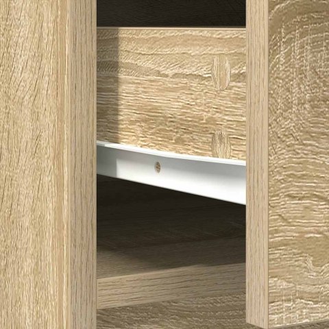 KOMODA Z SZUFLADAMI I DRZWIAMI DĄB SONOMA 73X31X90CM