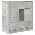 KOMODA Z SZUFLADAMI I DRZWIAMI SZAROŚĆ BETONU 70,5X34X74,5CM