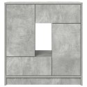KOMODA Z SZUFLADAMI I DRZWIAMI SZAROŚĆ BETONU 70,5X34X74,5CM