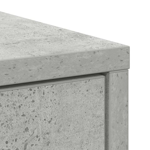 KOMODA Z SZUFLADAMI I DRZWIAMI SZAROŚĆ BETONU 70,5X34X74,5CM