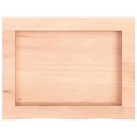 PÓŁKA 40X30X(2-6)CM SUROWE LITE DREWNO DĘBOWE