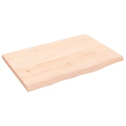 BLAT DO ŁAZIENKI 60X40X2CM SUROWE LITE DREWNO