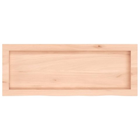 BLAT DO ŁAZIENKI 80X30X(2-4)CM SUROWE LITE DREWNO