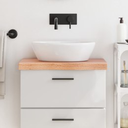 BLAT DO ŁAZIENKI JASNOBRĄZOWY 60X40X(2-6)CM LITE DREWNO