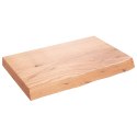 BLAT DO ŁAZIENKI JASNOBRĄZOWY 60X40X(2-6)CM LITE DREWNO