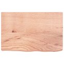BLAT DO ŁAZIENKI JASNOBRĄZOWY 60X40X(2-6)CM LITE DREWNO