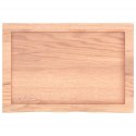 BLAT DO ŁAZIENKI JASNOBRĄZOWY 60X40X(2-6)CM LITE DREWNO