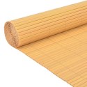 DWUSTRONNE OGRODZENIE OGRODOWE PVC 90X300CM ŻÓŁTE