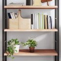 PÓŁKA 80X40X(2-4)CM SUROWE LITE DREWNO DĘBOWE
