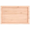PÓŁKA 80X50X(2-6)CM SUROWE LITE DREWNO DĘBOWE