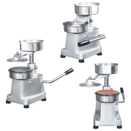 PRASA DO HAMBURGERÓW 10CM + 500 SZT. WOSKOWANEGO PAPIERU