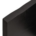 BLAT DO ŁAZIENKI CIEMNOBRĄZOWY 60X40X(2-6)CM LITE DREWNO