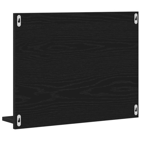 LUSTRO ŁAZIENKOWE CZARNY DĄB 60X10,5X45CM