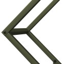 STOJAK NA DREWNO OPAŁOWE OLIWKOWO-ZIELONY 60X25X60CM
