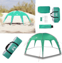 NAMIOT IMPREZOWY MORSKA ZIELEŃ WODOODPORNY 525X 525X 255CM