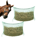 SIATKA NA SIANO DLA KONIA ZIELONA OCZKO 4,5CM 200X120CM 2 SZTUKI