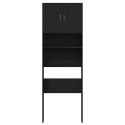 SZAFKA POD PRALKĘ CZARNY DĄB 64X24X190CM
