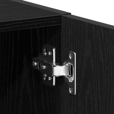 SZAFKA POD PRALKĘ CZARNY DĄB 64X24X190CM