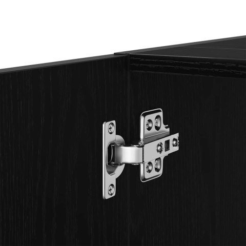 SZAFKA POD UMYWALKĘ CZARNY DĄB 63X30X54CM