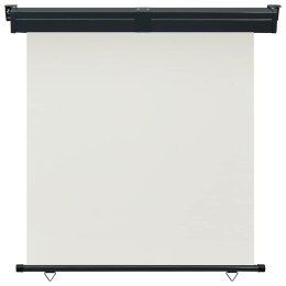 MARKIZA BOCZNA TARASOWA OGRÓD BALKON ROLETA PARAWAN OSŁONA 165X250CM KREMOWA