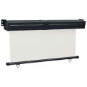 MARKIZA BOCZNA TARASOWA OGRÓD BALKON ROLETA PARAWAN OSŁONA 165X250CM KREMOWA