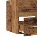SZAFKA POD UMYWALKĘ STARE DREWNO 60X38,5X48CM