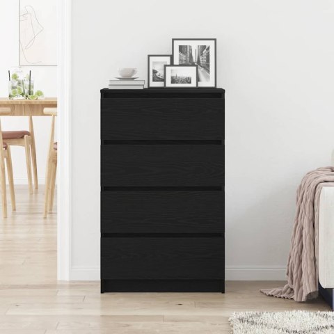 KOMODA CZARNY DĄB 60X35X98,5CM