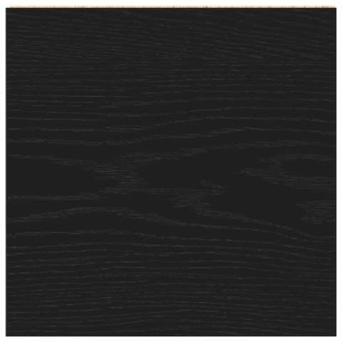 SZAFKA ŁAZIENKOWA CZARNY DĄB 30X30X183,5CM DREWNO KLEJONE