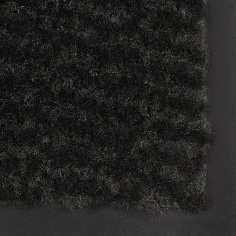 WYCIERACZKI 2 SZT. PROSTOKĄTNE TUFTOWANE 60X90CM CZARNE