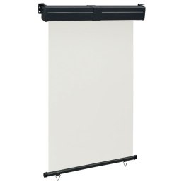 MARKIZA BOCZNA TARASOWA OGRÓD BALKON ROLETA PARAWAN OSŁONA 125X250CM KREMOWA