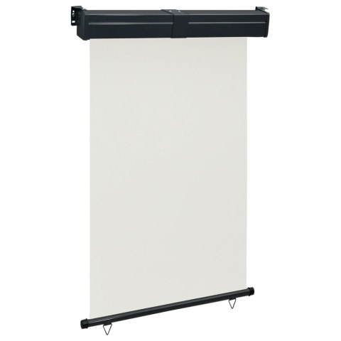 MARKIZA BOCZNA TARASOWA OGRÓD BALKON ROLETA PARAWAN OSŁONA 125X250CM KREMOWA