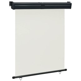 MARKIZA BOCZNA TARASOWA OGRÓD BALKON ROLETA PARAWAN OSŁONA 145X250CM KREMOWA