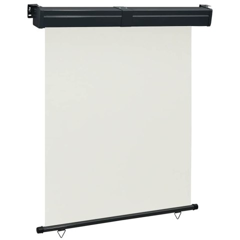 MARKIZA BOCZNA TARASOWA OGRÓD BALKON ROLETA PARAWAN OSŁONA 145X250CM KREMOWA