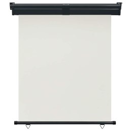 MARKIZA BOCZNA TARASOWA OGRÓD BALKON ROLETA PARAWAN OSŁONA 145X250CM KREMOWA