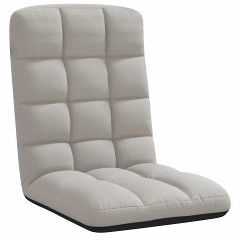 KRZESŁO PODŁOGOWE SKŁADANE CLOUD GREY 71X51X62CM TKANINA