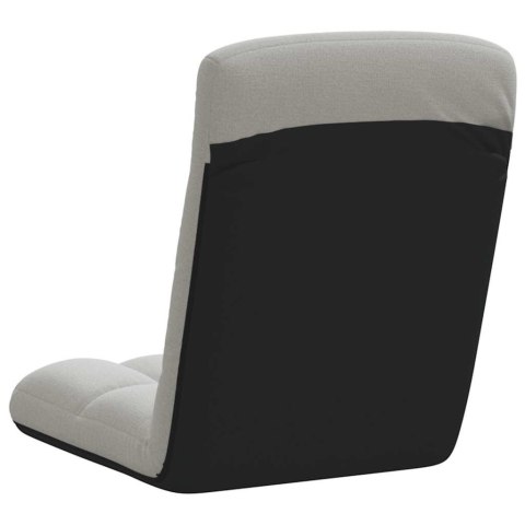 KRZESŁO PODŁOGOWE SKŁADANE CLOUD GREY 71X51X62CM TKANINA