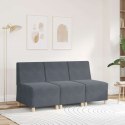SOFA FOTEL CIEMNOSZARY 55CM AKSAMIT