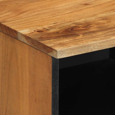 SZAFKA POD TELEWIZOR 70X33X46CM LITE DREWNO AKACJOWE